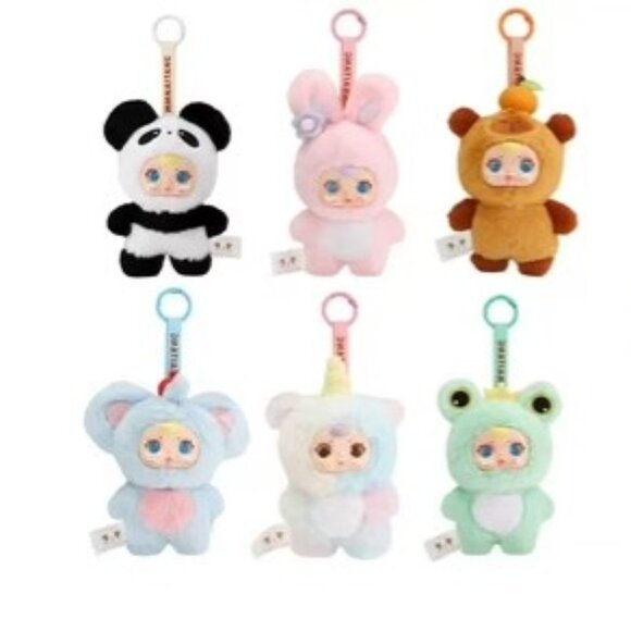 MM Milk Candy Plush Toys with Signature Colorful & Playful Styles Keychain - Picture 1 of 8